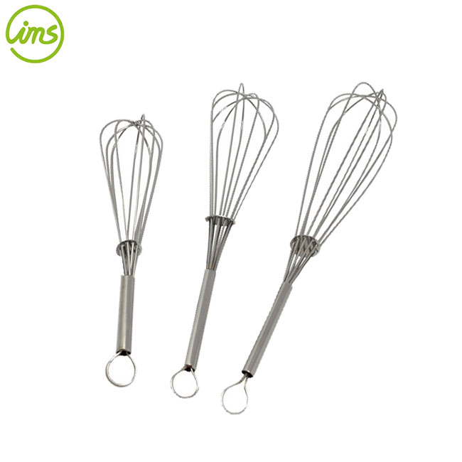 Made in Taiwan Set of 3 Pcs  Whisk With Tub Handle