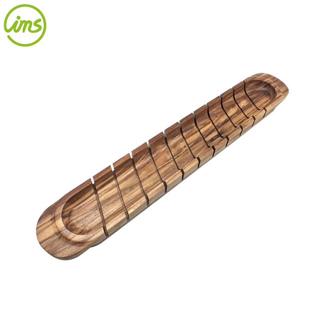 Acacia Wood Baguette Bread Cutting Board